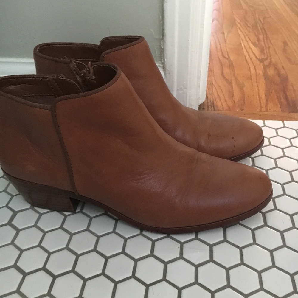 Sam eldeman leather booties